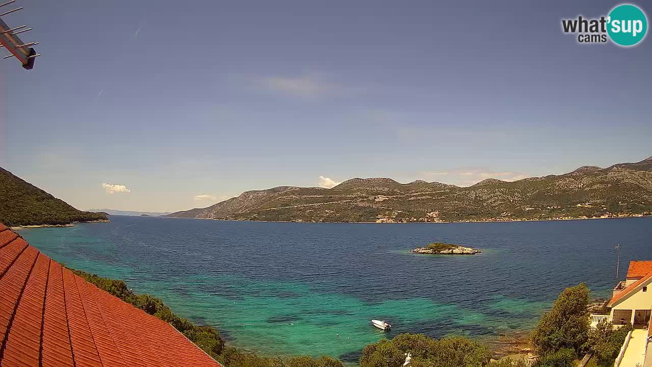 Live-Webcam Korčula Tri Žala – Pelješac