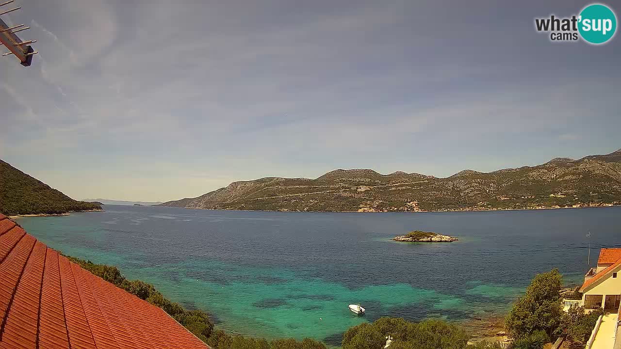 Live-Webcam Korčula Tri Žala – Pelješac