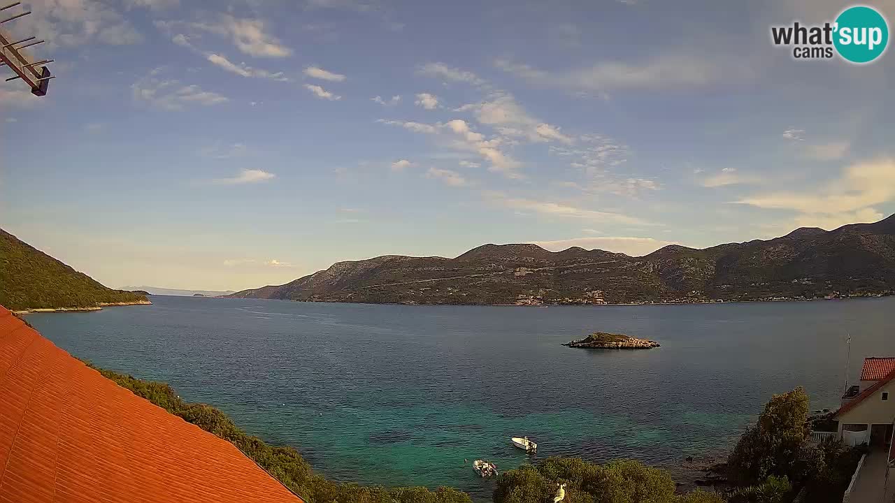 Live Korčula webcam – Tri Žala