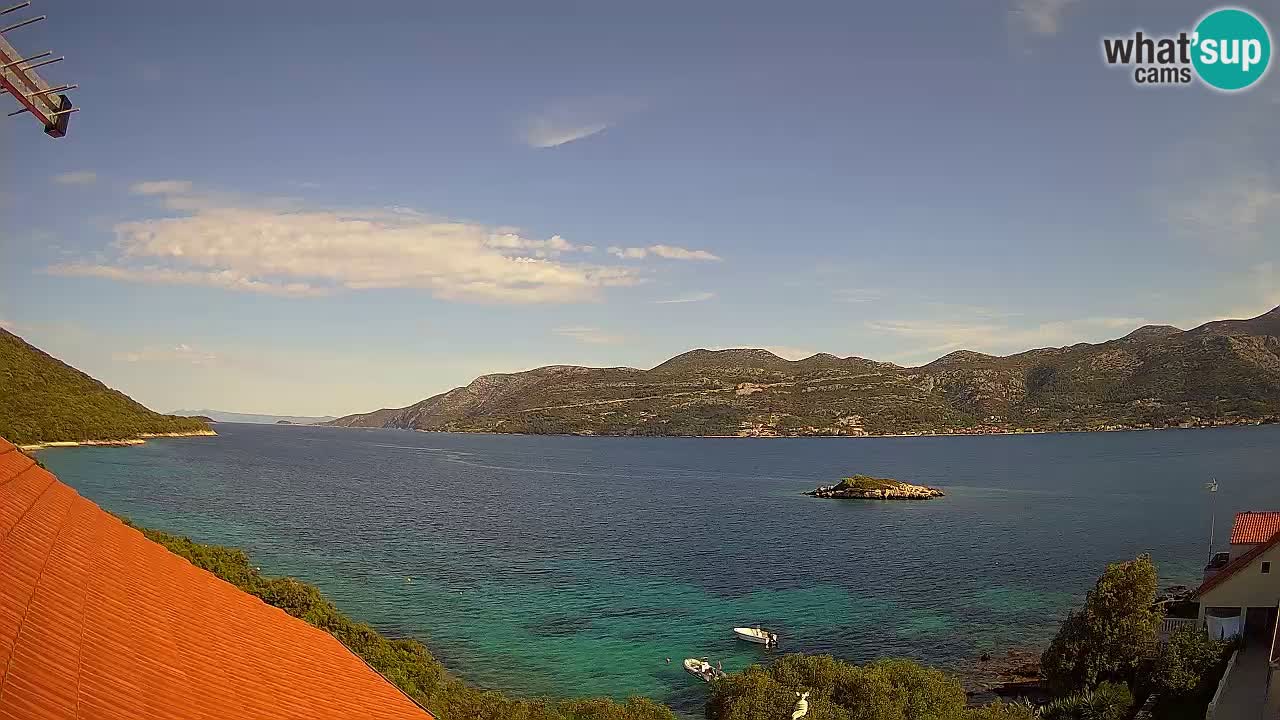 Live Korčula webcam – Tri Žala