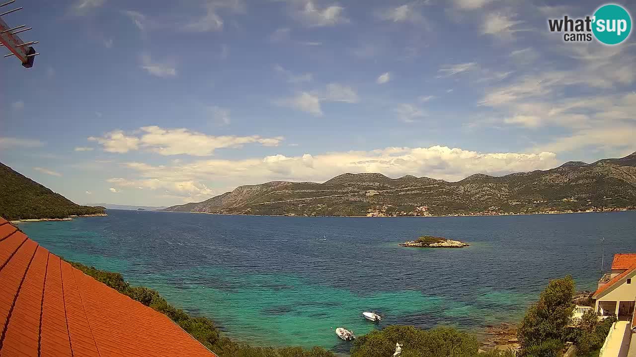 Korčula Web kamera Tri Žala