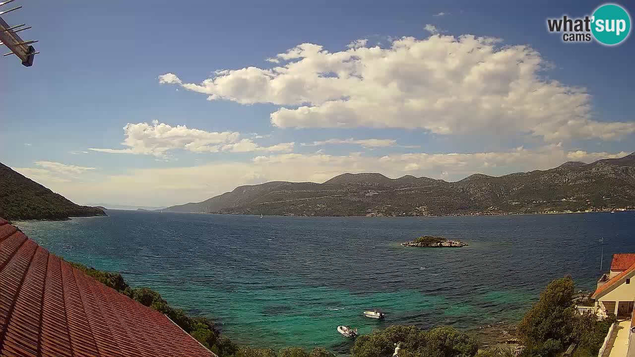 Live Korčula webcam – Tri Žala