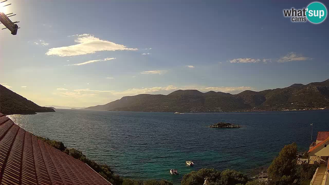 Live-Webcam Korčula Tri Žala – Pelješac
