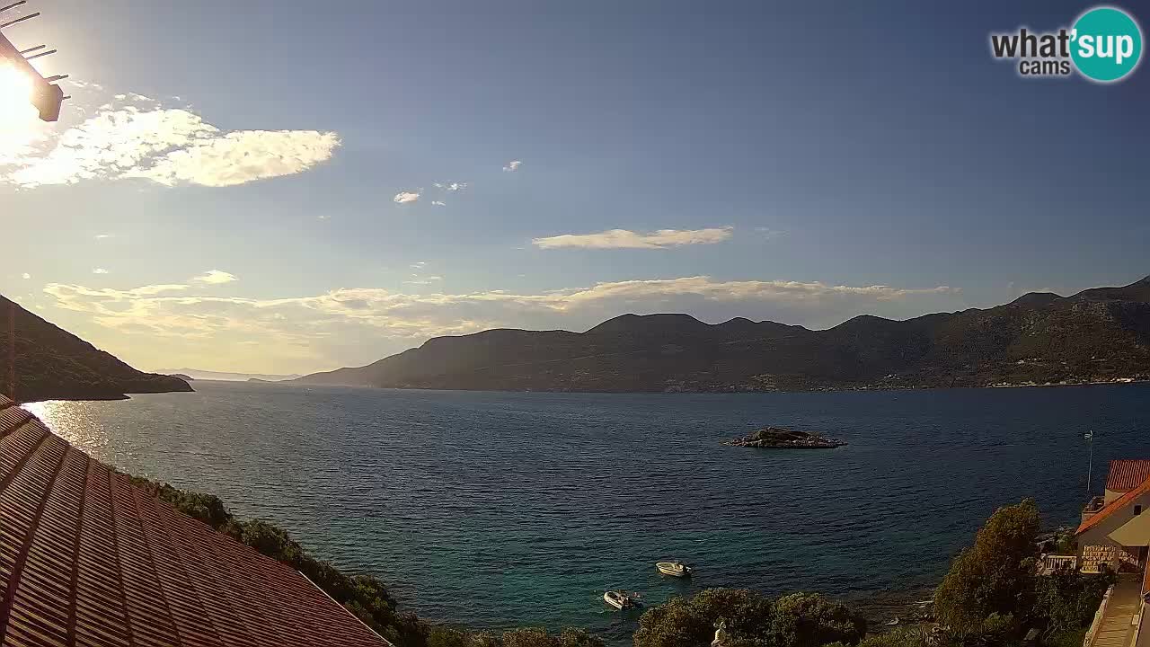 Live-Webcam Korčula Tri Žala – Pelješac