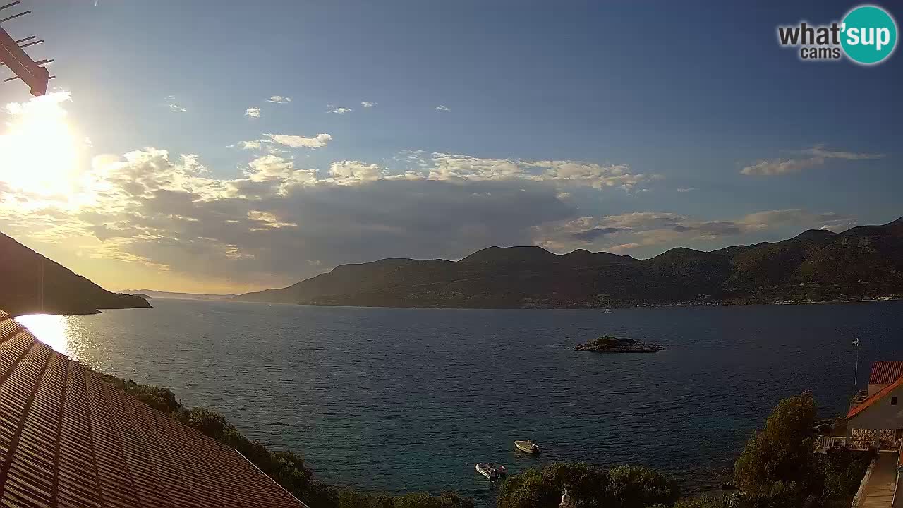 Live-Webcam Korčula Tri Žala – Pelješac