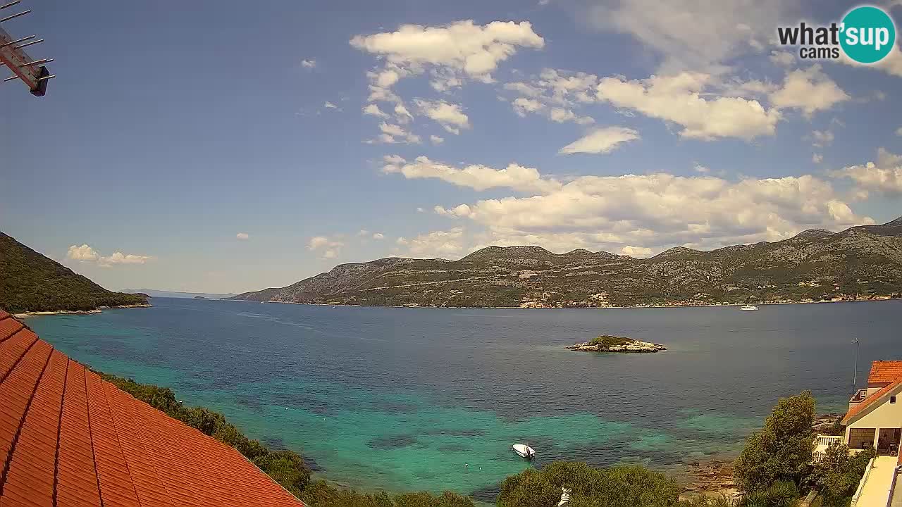 Live Korčula webcam – Tri Žala