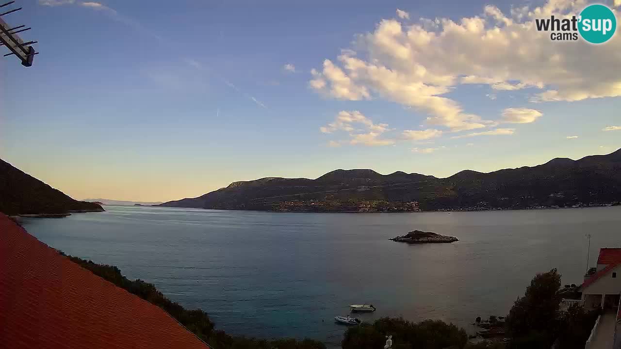 Korčula webcam en direct – Tri Žala Pelješac