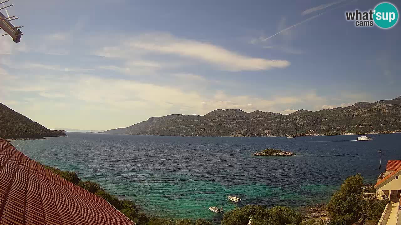 Live Korčula webcam – Tri Žala