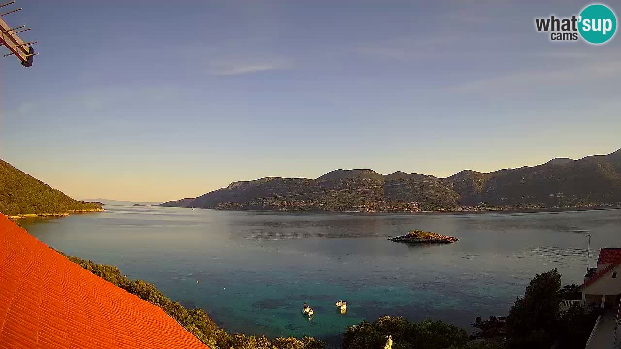 Live-Webcam Korčula Tri Žala – Pelješac