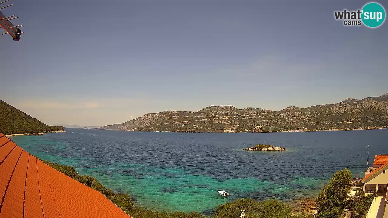 Camera en vivo Korčula – Tri Žala – Pelješac