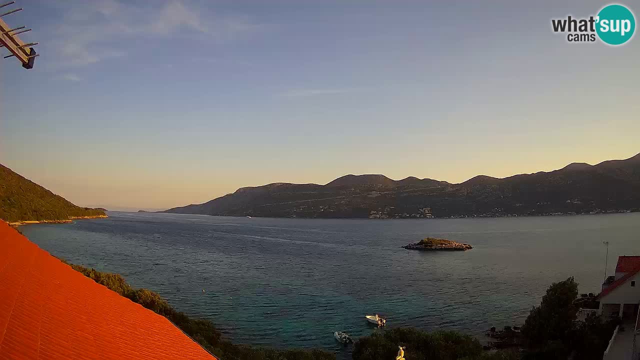 Camera en vivo Korčula – Tri Žala – Pelješac