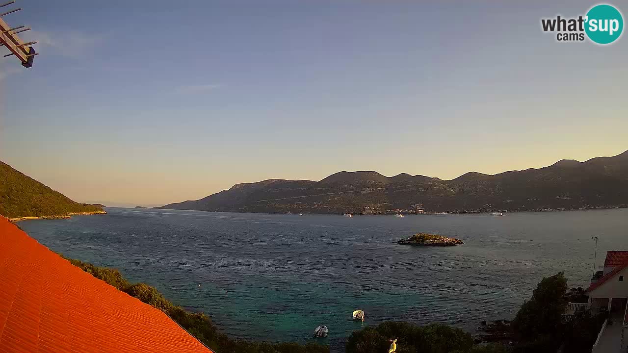 Korčula webcam en direct – Tri Žala Pelješac