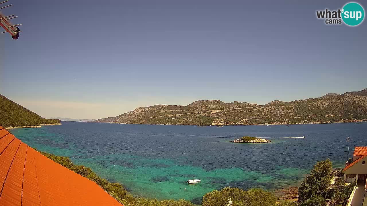 Korčula Web kamera Tri Žala