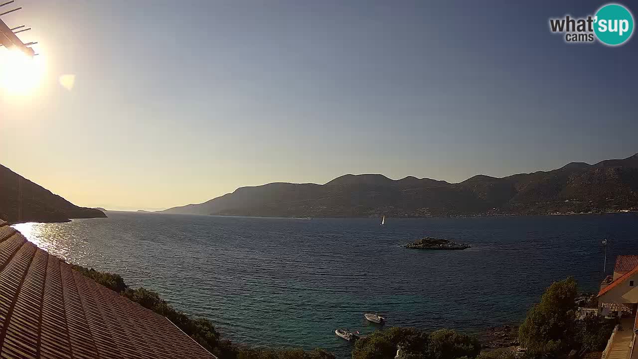Live-Webcam Korčula Tri Žala – Pelješac