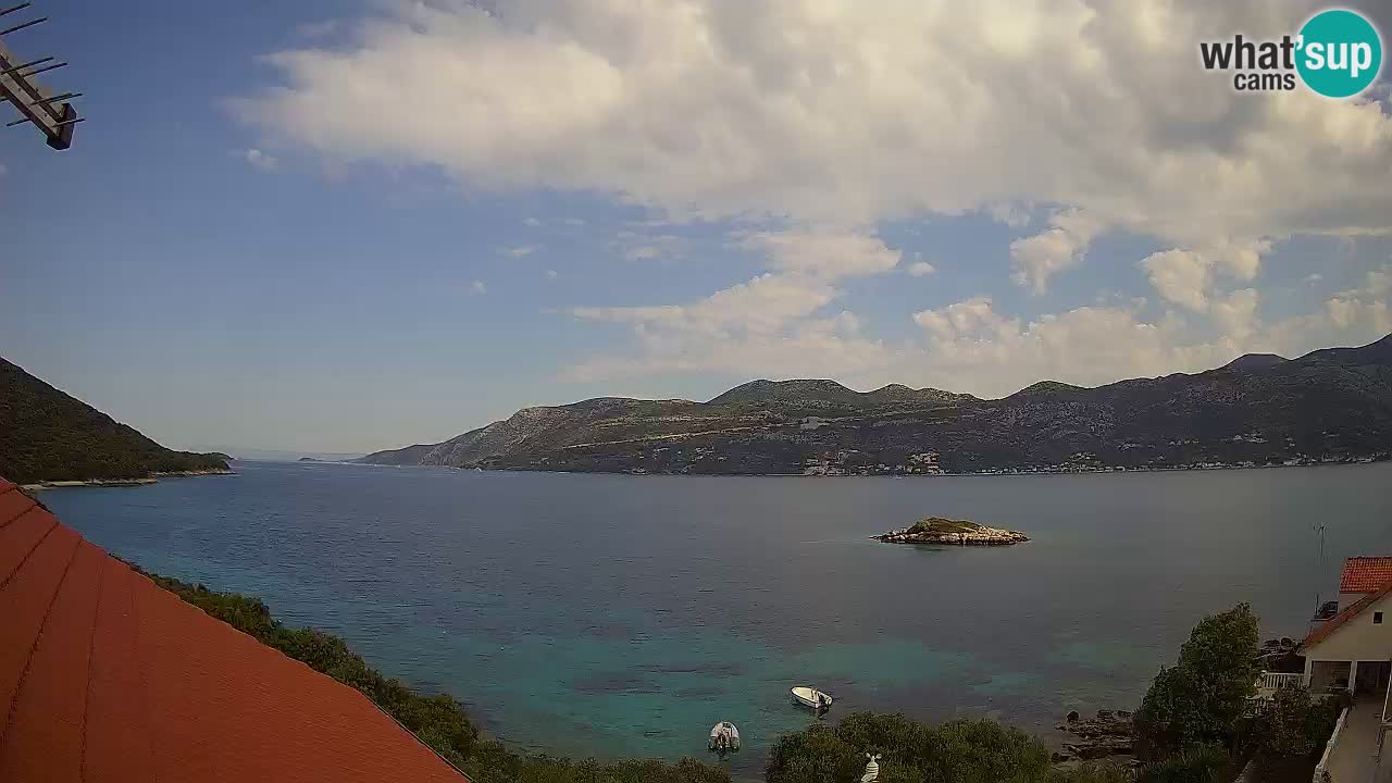 Live-Webcam Korčula Tri Žala – Pelješac