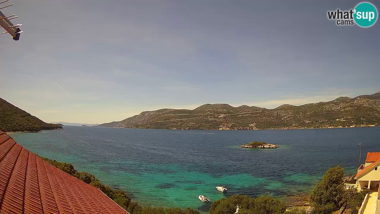 Live-Webcam Korčula Tri Žala – Pelješac