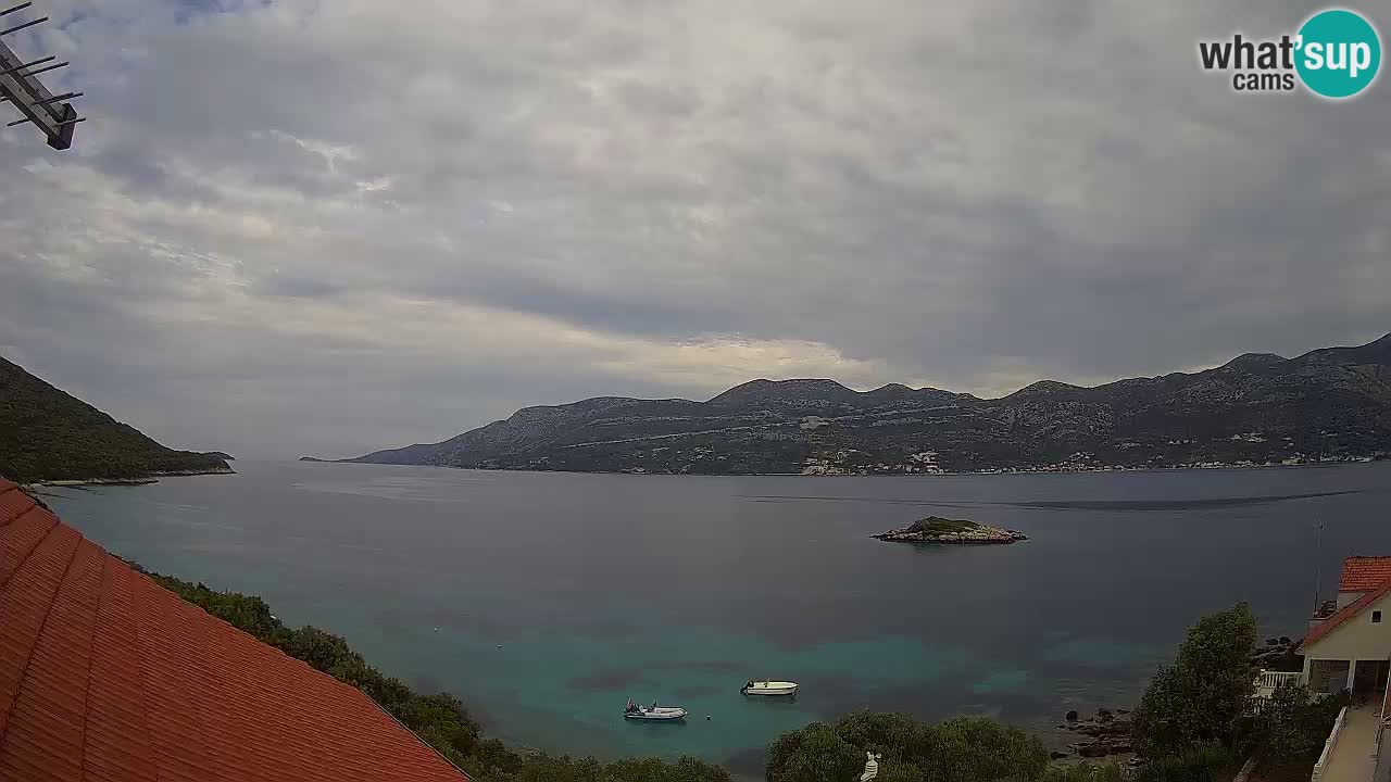 Korčula webcam en direct – Tri Žala Pelješac