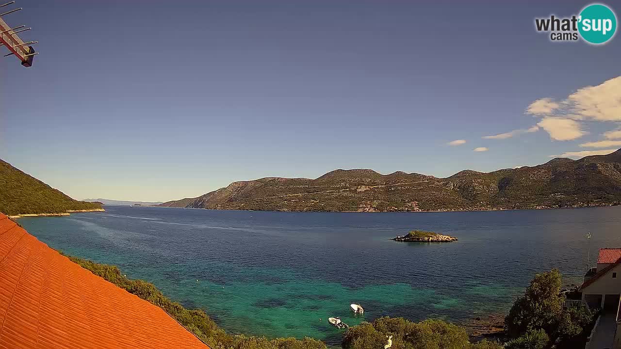 Live Korčula webcam – Tri Žala