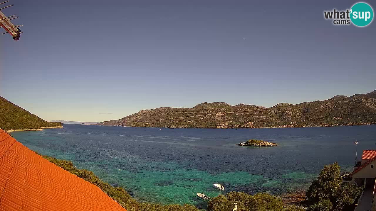 Korčula Web kamera Tri Žala