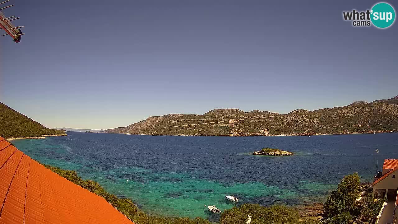 Live-Webcam Korčula Tri Žala – Pelješac