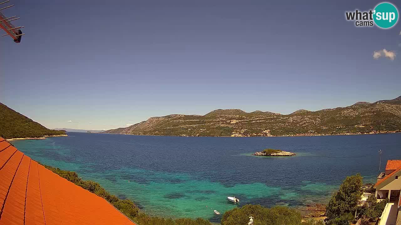 Korčula Web kamera Tri Žala