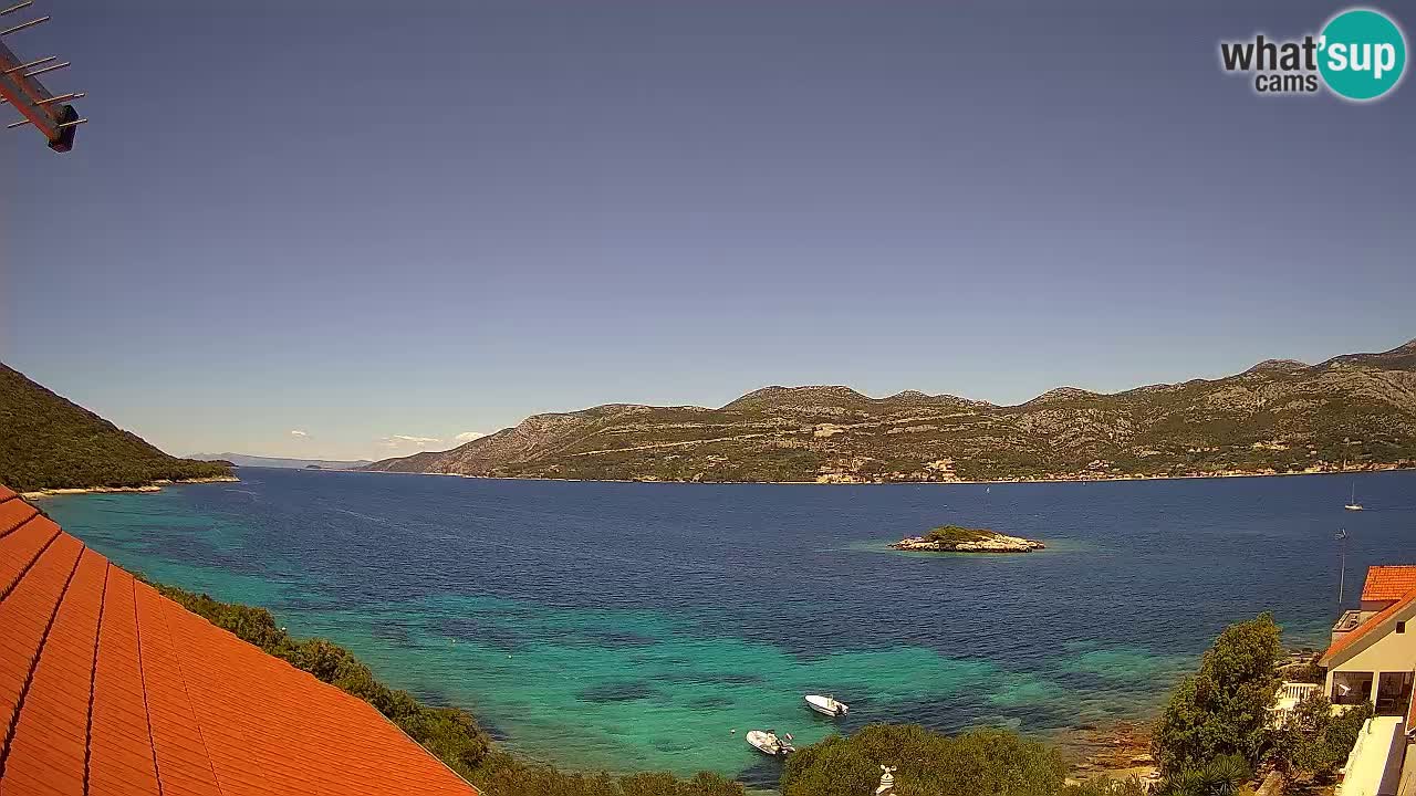 Camera en vivo Korčula – Tri Žala – Pelješac