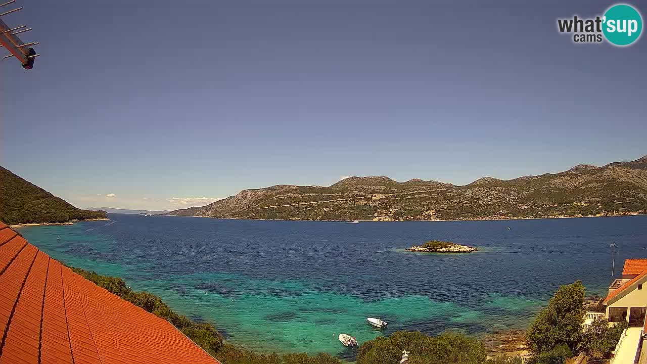 Korčula Web kamera Tri Žala