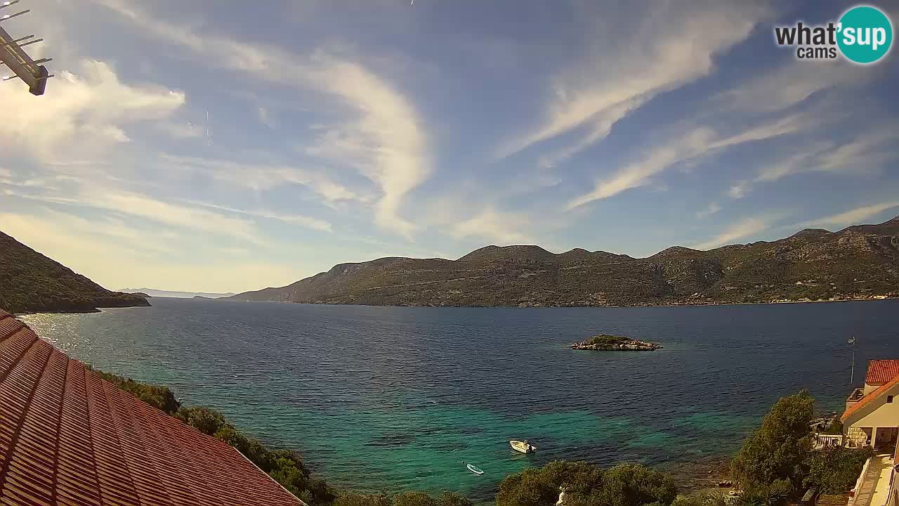 Live-Webcam Korčula Tri Žala – Pelješac