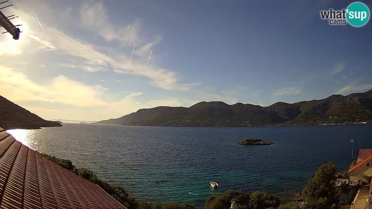 Live-Webcam Korčula Tri Žala – Pelješac