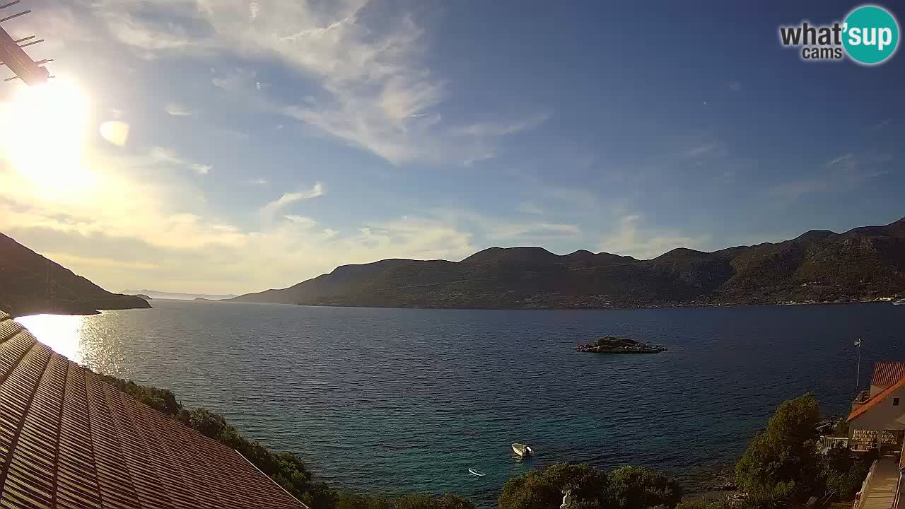 Live-Webcam Korčula Tri Žala – Pelješac
