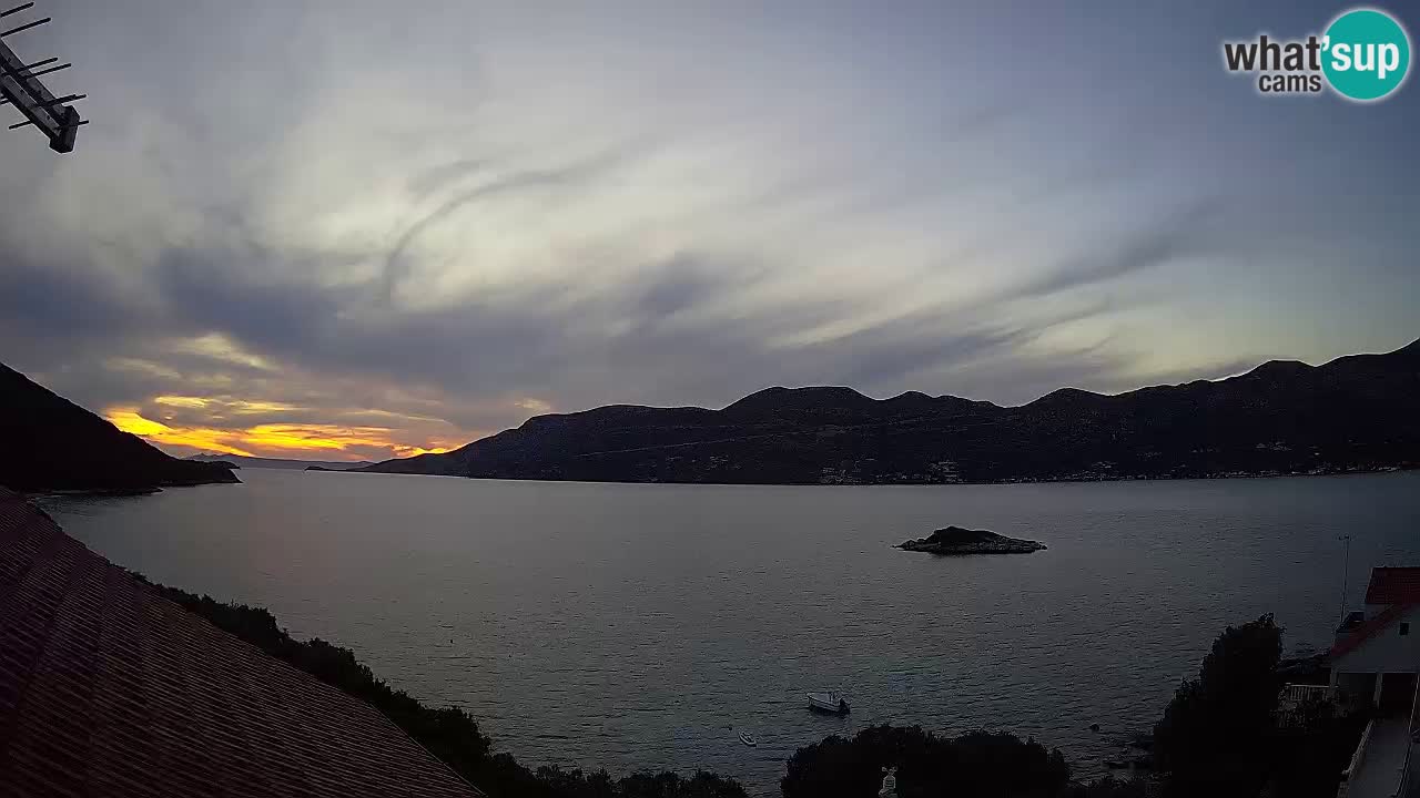 Live-Webcam Korčula Tri Žala – Pelješac