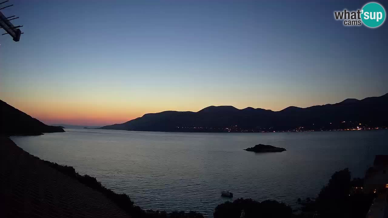 Live-Webcam Korčula Tri Žala – Pelješac