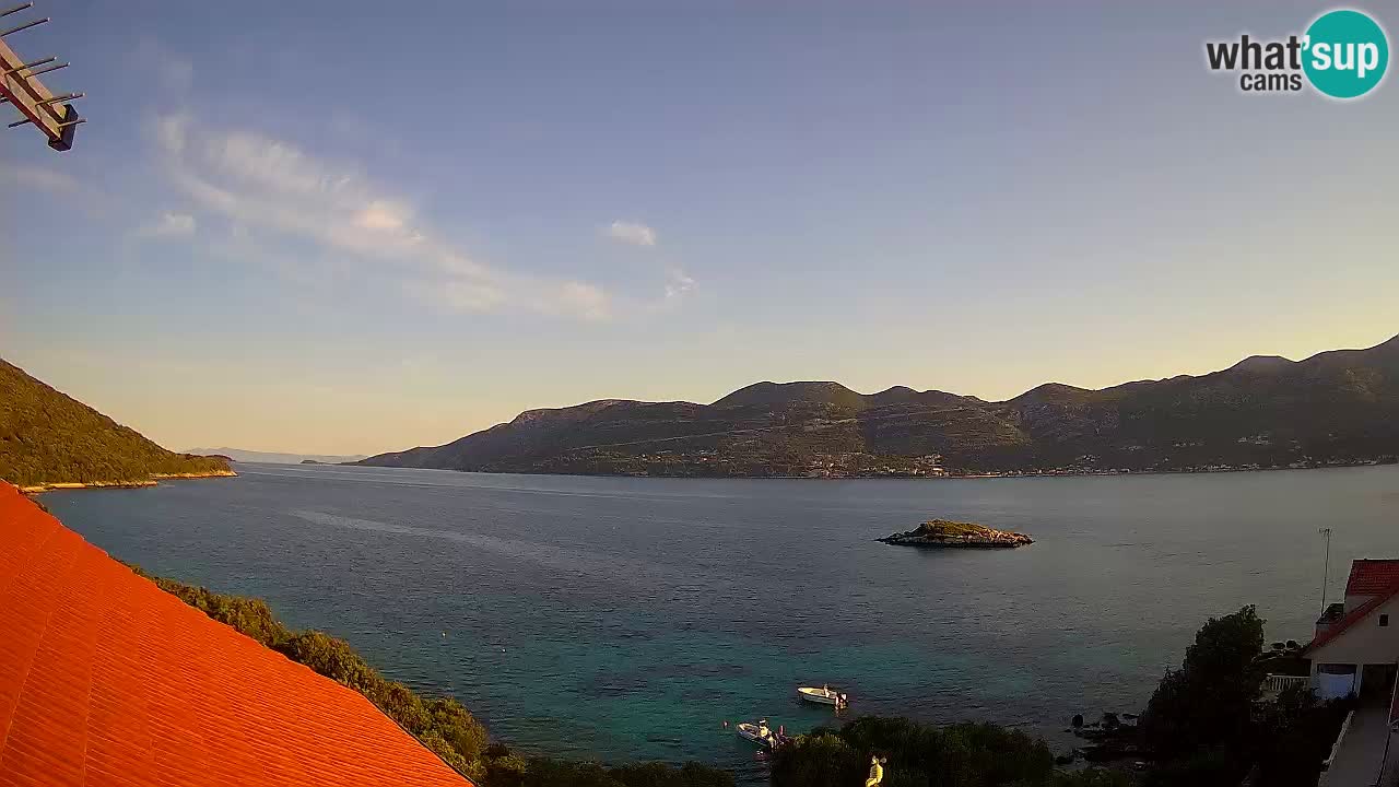 Live Korčula webcam – Tri Žala