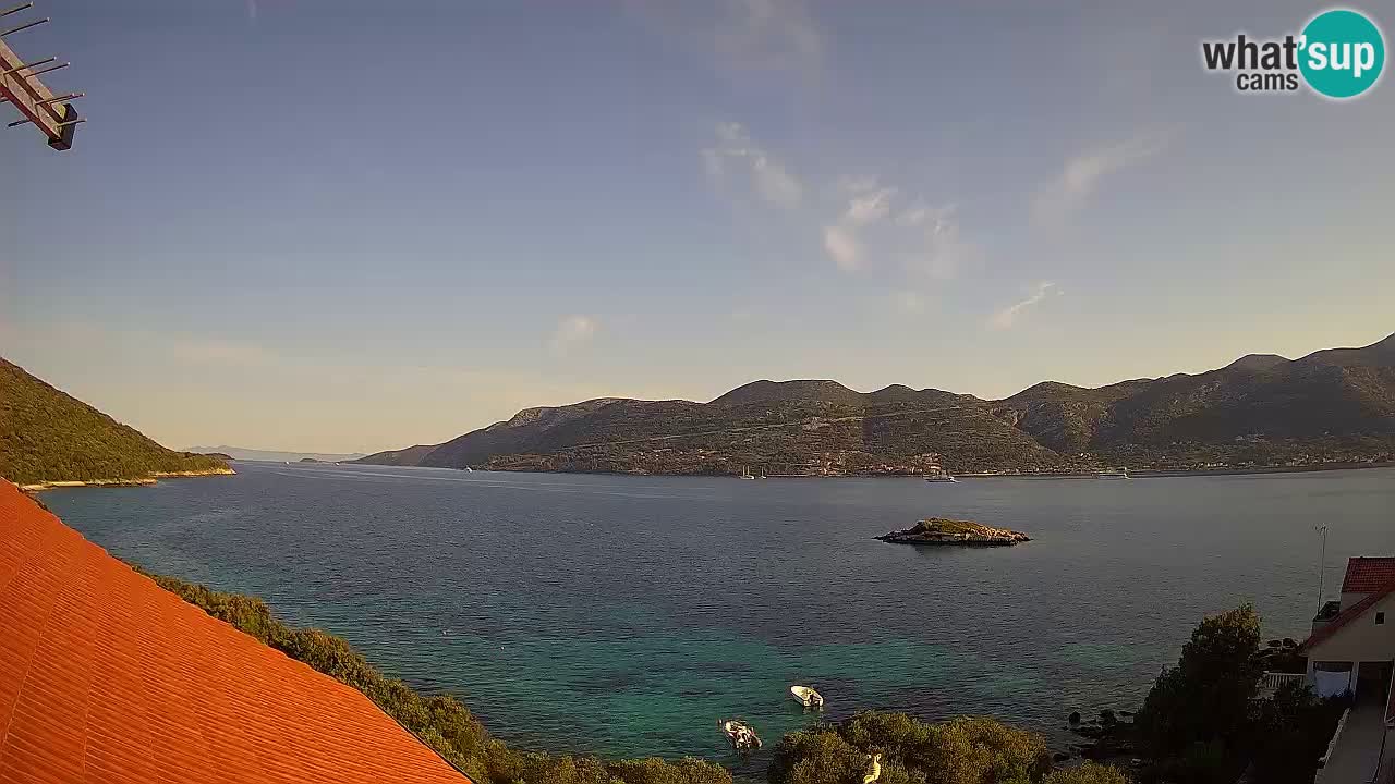 Korčula Web kamera Tri Žala
