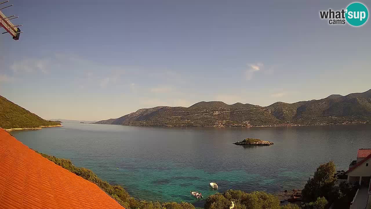 Live Korčula webcam – Tri Žala