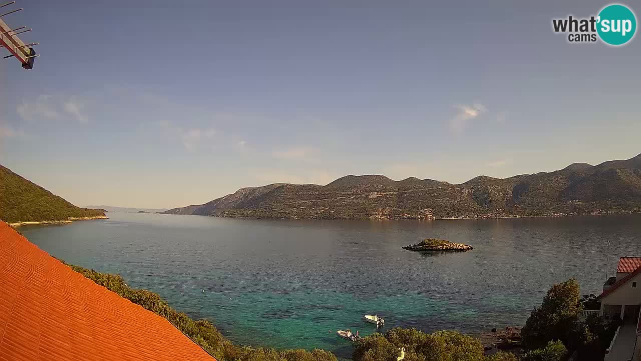 Live Korčula webcam – Tri Žala