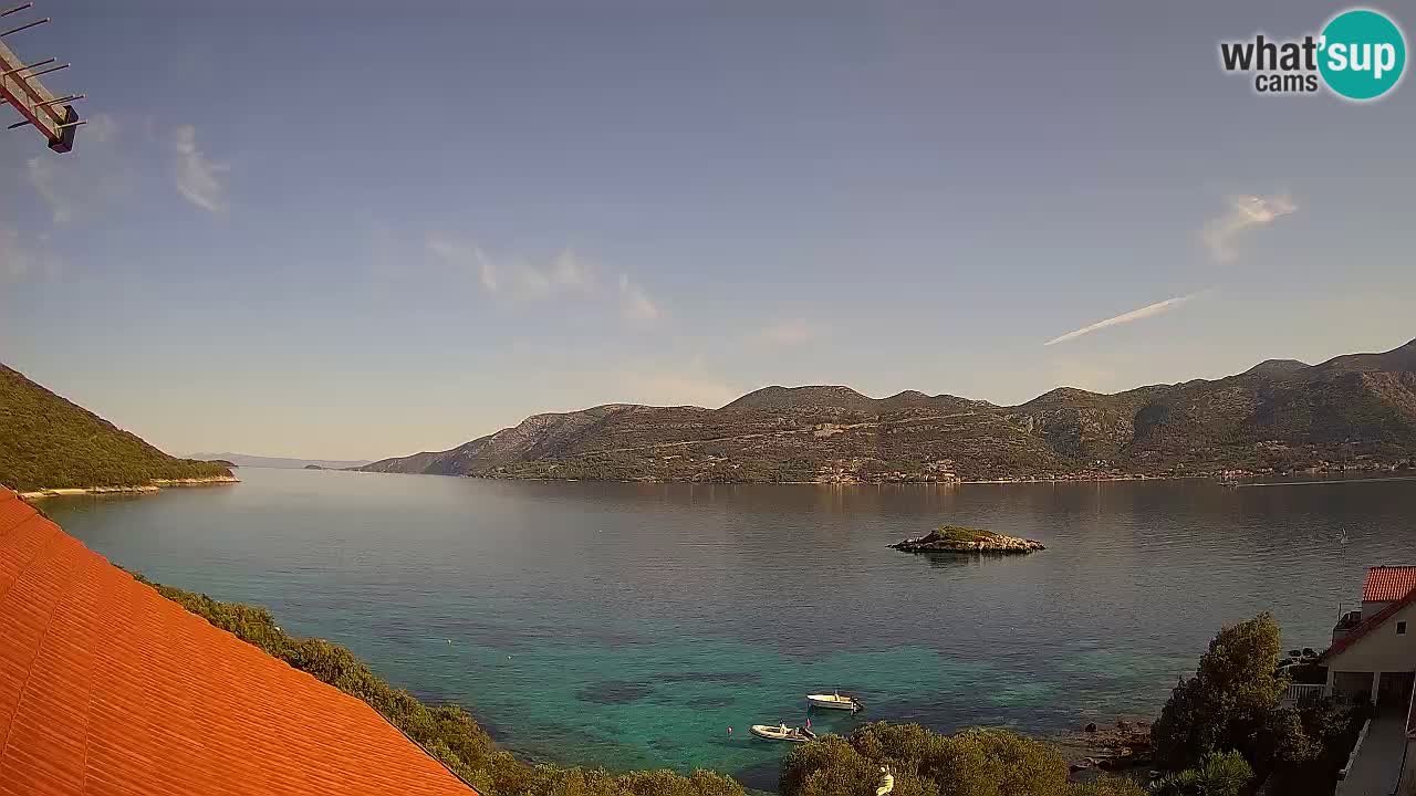 Korčula Web kamera Tri Žala