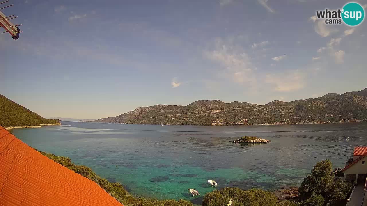Korčula Web kamera Tri Žala
