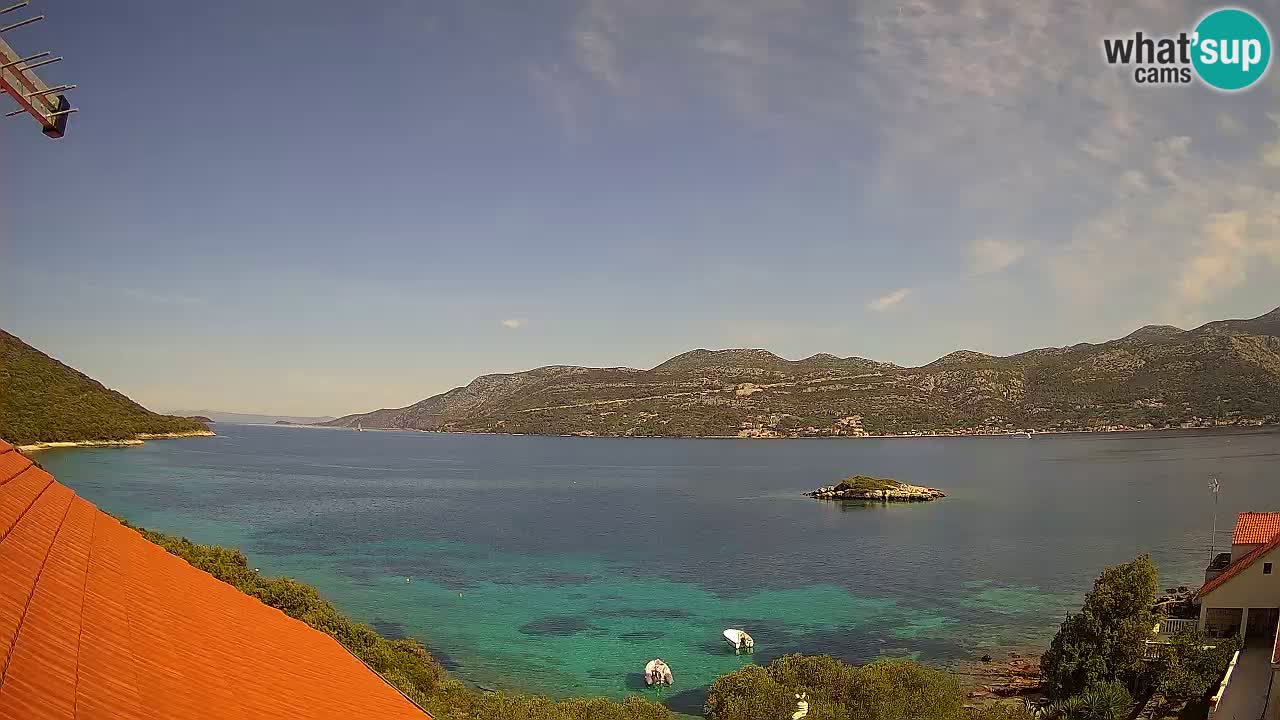 Camera en vivo Korčula – Tri Žala – Pelješac