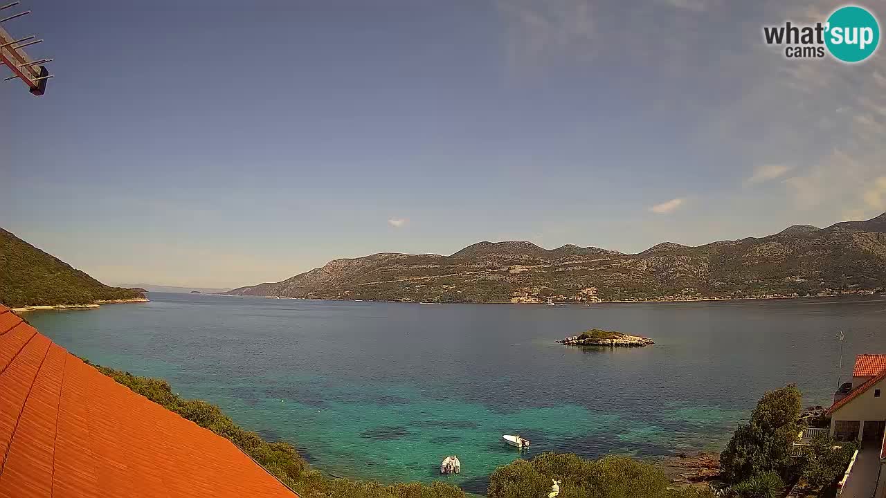 Korčula Web kamera Tri Žala