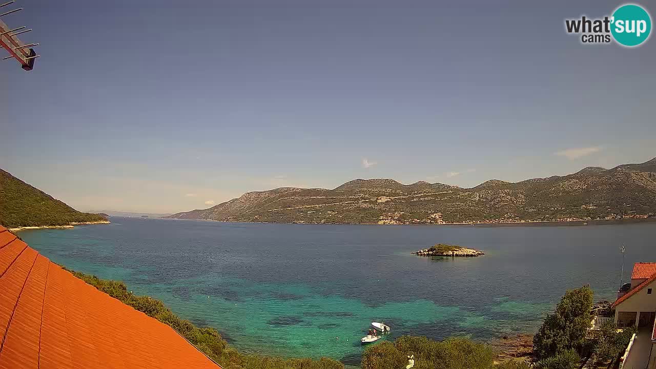 Camera en vivo Korčula – Tri Žala – Pelješac