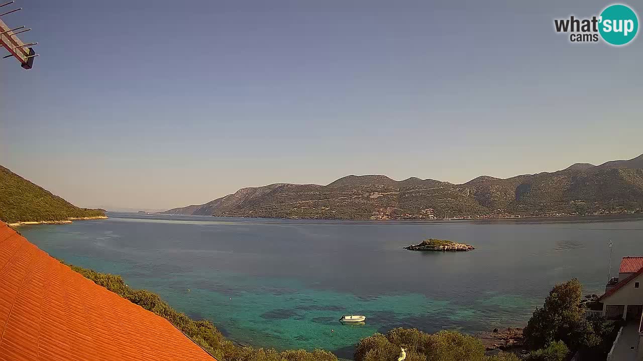Live Korčula webcam – Tri Žala