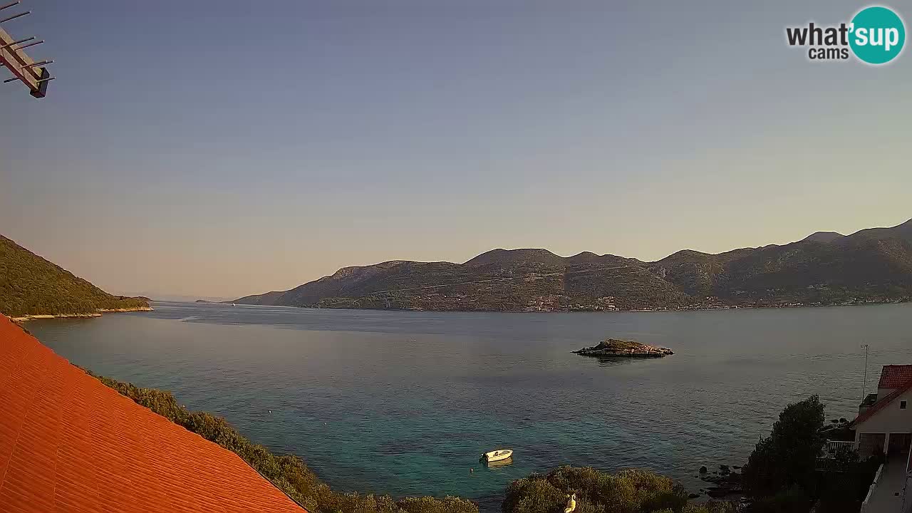 Korčula webcam en direct – Tri Žala Pelješac