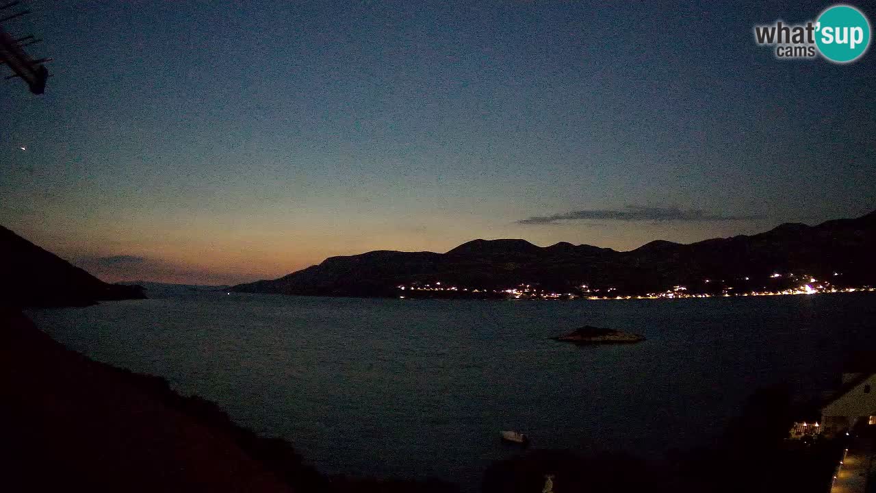 Live Korčula webcam – Tri Žala