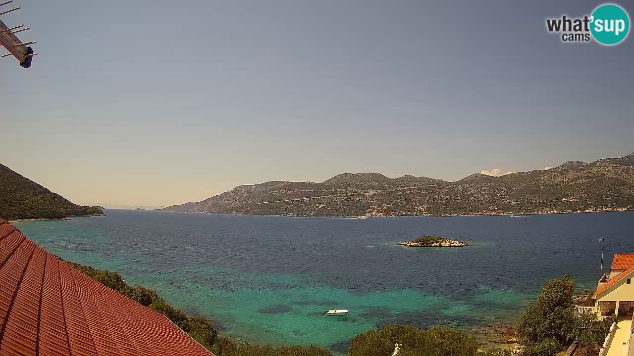 Live Korčula webcam – Tri Žala