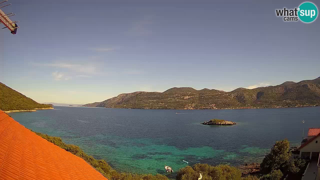Live Korčula webcam – Tri Žala
