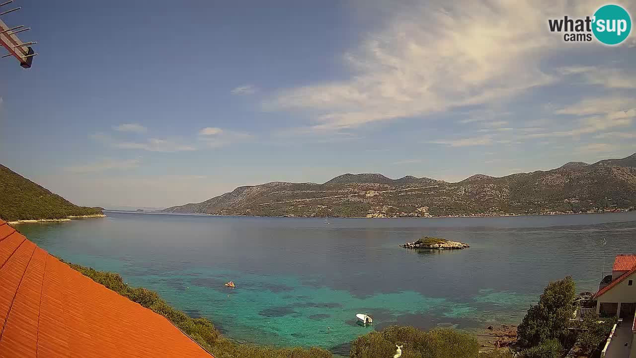 Korčula Web kamera Tri Žala