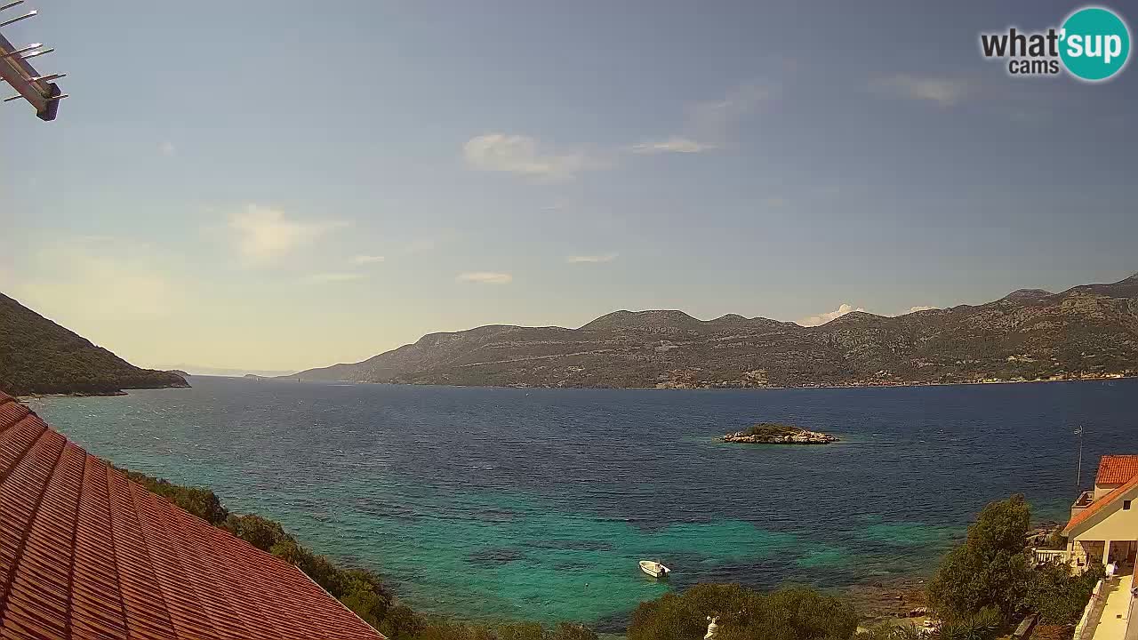 Live-Webcam Korčula Tri Žala – Pelješac