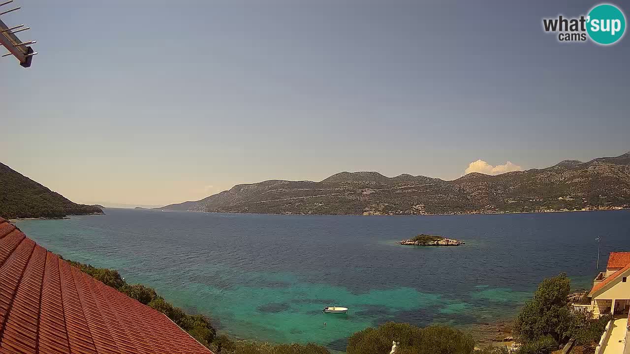 Korčula webcam en direct – Tri Žala Pelješac