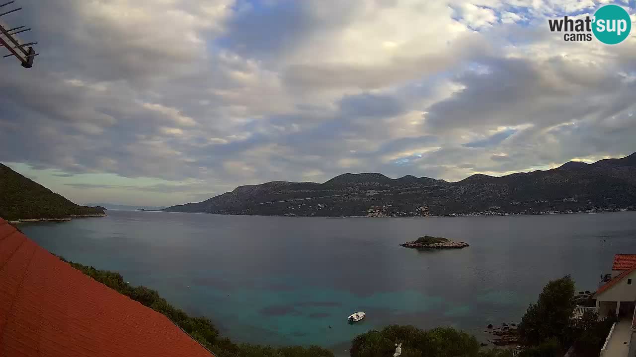 Korčula webcam en direct – Tri Žala Pelješac